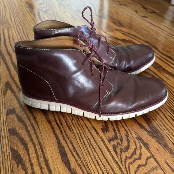 Cole Haan Brown Leather Chukka Boots Men’s size 13 - Picture 1 of 6